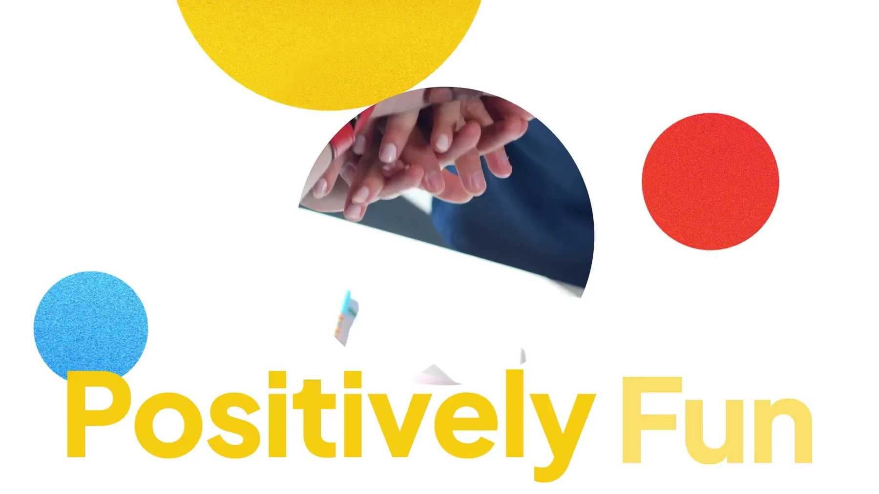 The AVC reel — overlapping red, yellow and blue circles